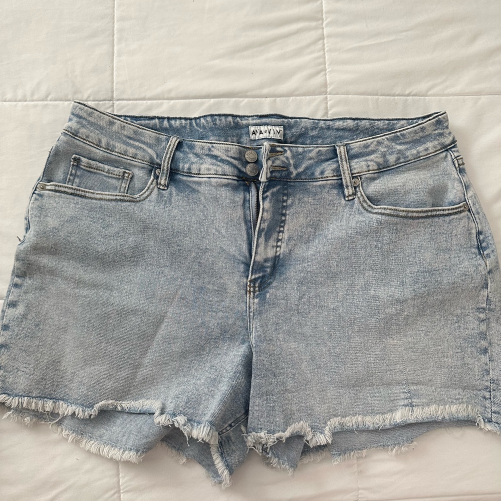 Ava & Viv Light Blue Jean Shorts
